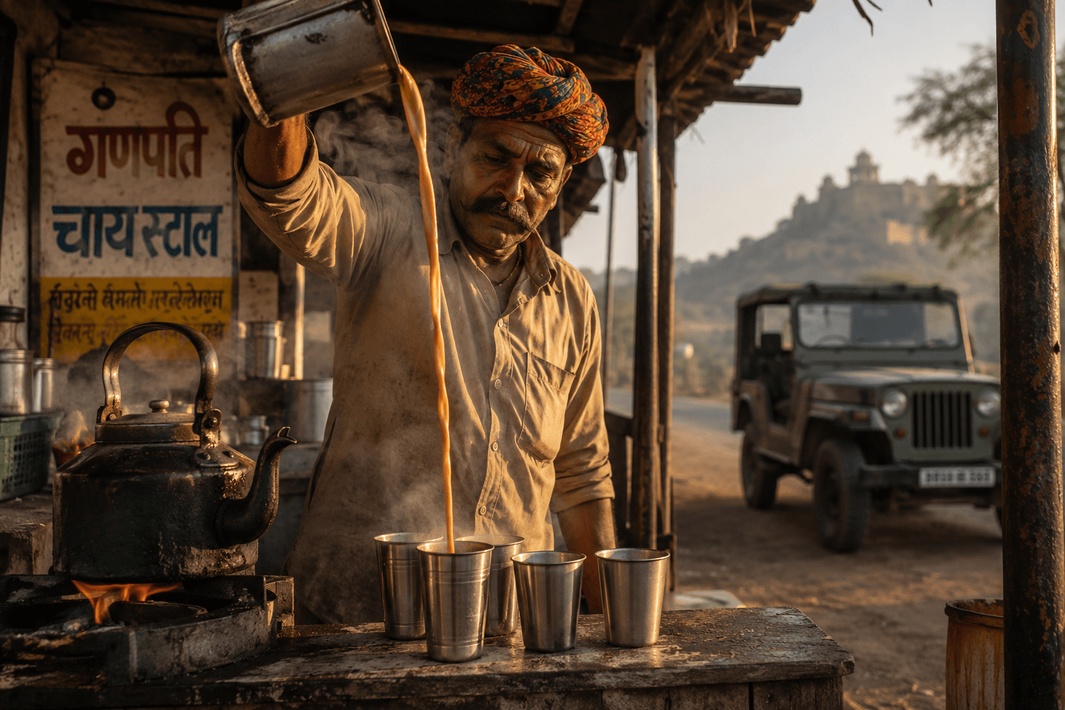 Chai Stops and Village Tables: Eating Along the Trail